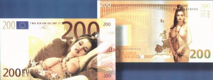 Новые банкноты Евро (7 фото)