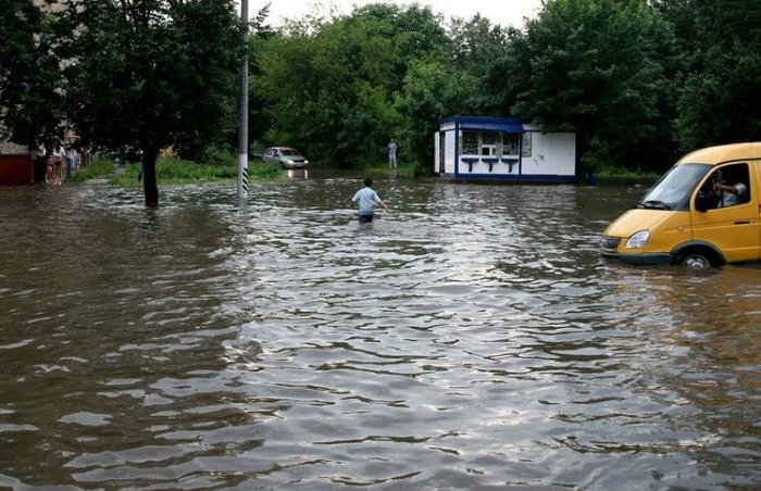 Потоп в Обнинске (40 фото)