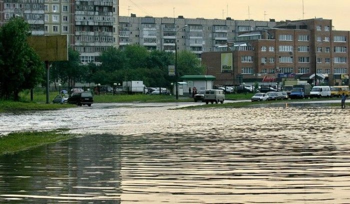 Потоп в Обнинске (40 фото)