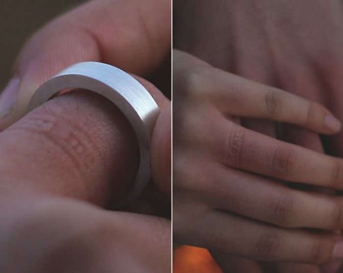 Обручальное кольцо для мазохистов (5 фото)