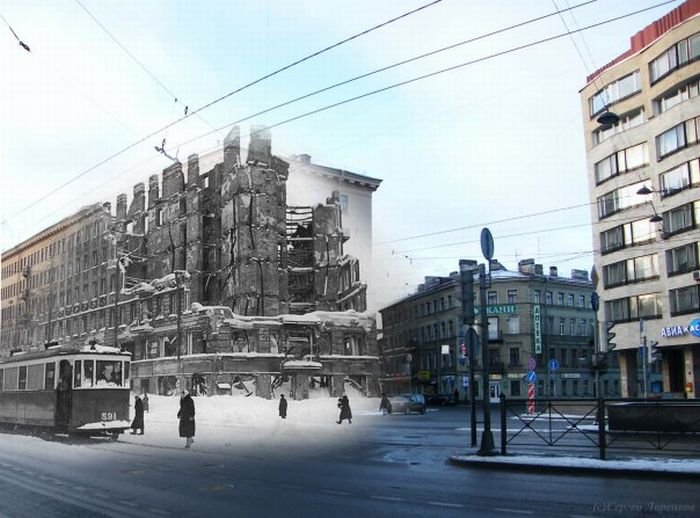 Память о блокаде Ленинграда (17 фото)