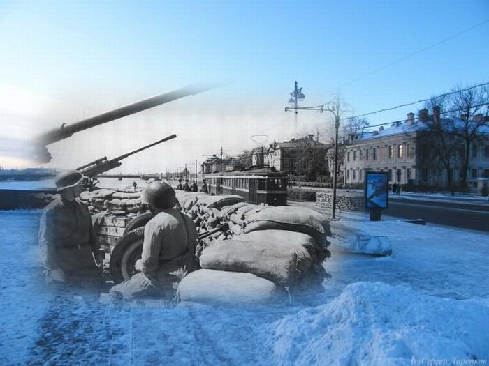 Память о блокаде Ленинграда (17 фото)