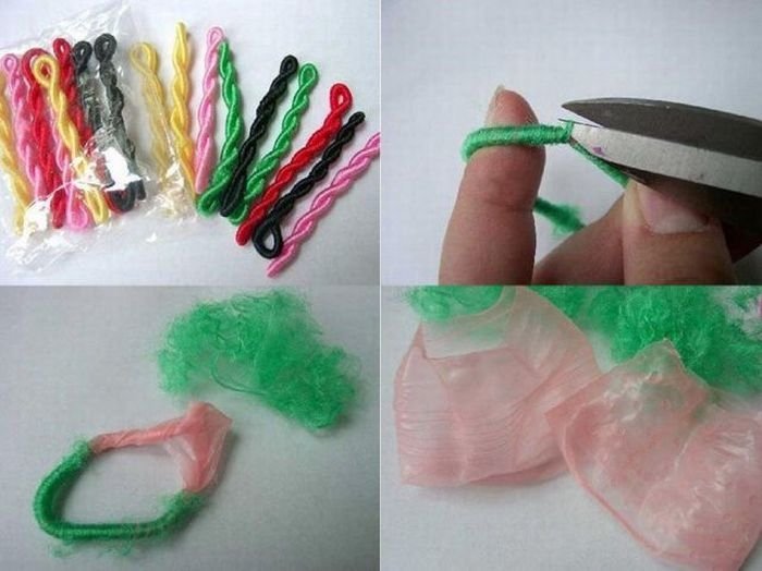 Резинки для волос из Китая (10 фото)