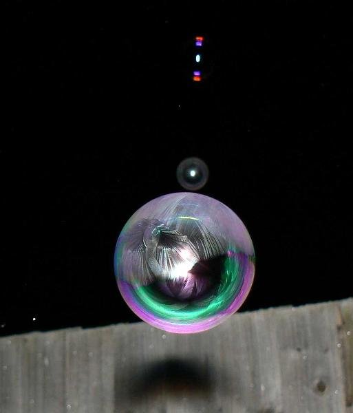 Ледяные мыльные пузыри (7 фото)