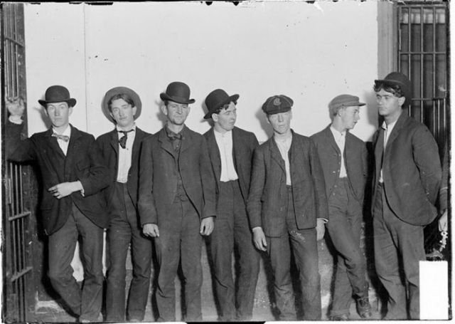 Уголовники США начала 20-го века (50 фото)
