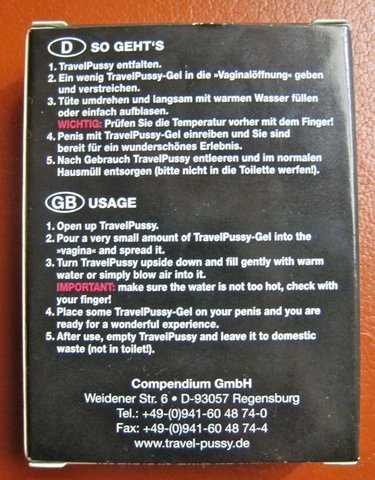 Немецкий набор для онаниста (9 фото + текст)