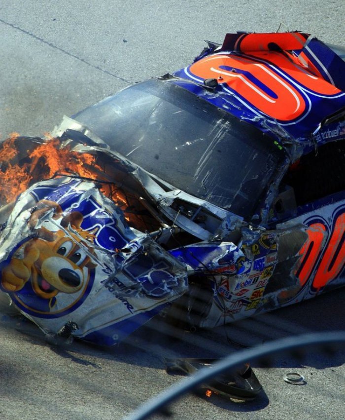 Аварии в NASCAR (35 фото)