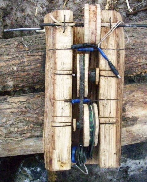 Как зарядить мобильный в лесу (2 фото)