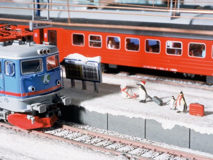 Самая большая модель железной дороги (20 фото)