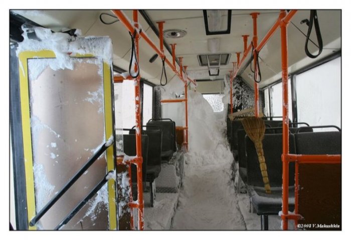 Автобусы в Норильске (17 фото)