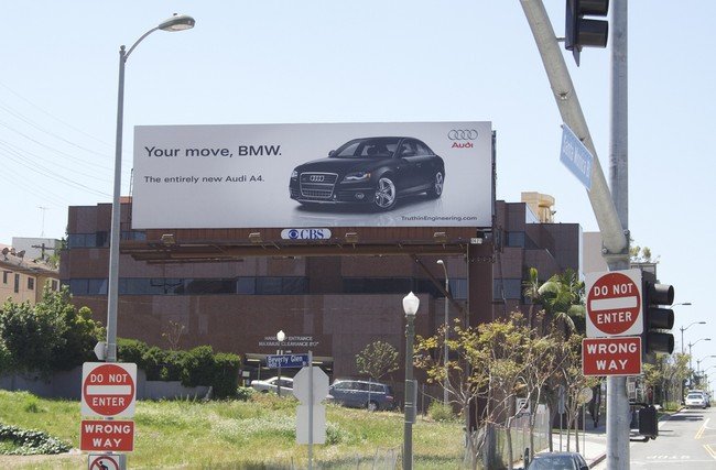 Audi против BMW (7 фото)