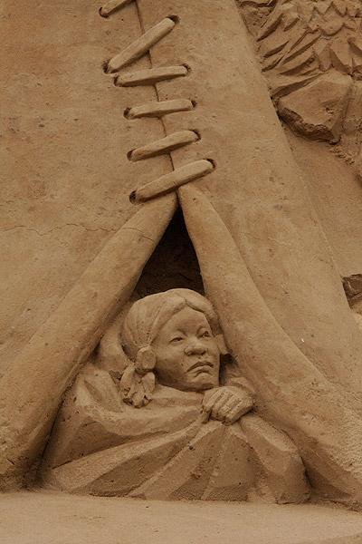 Скульптуры из песка (15 фото)