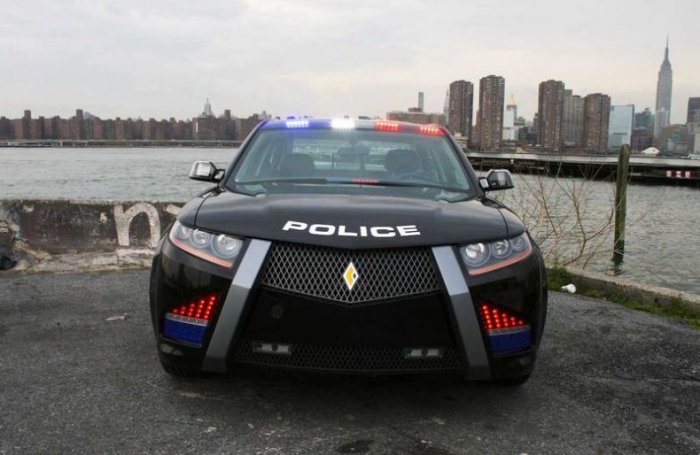 Новый полицейский автомобиль (36 фото)