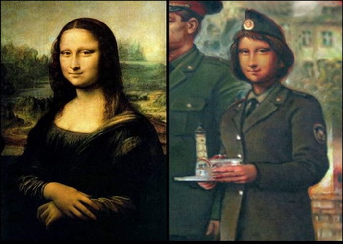 Современная Мона Лиза (3 фото)