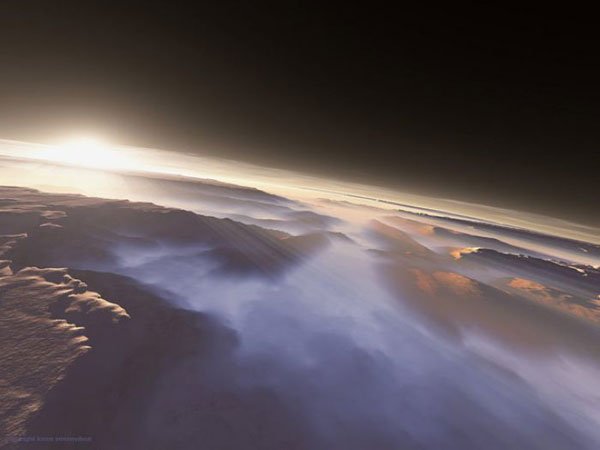 Утро на Марсе (14 фото)