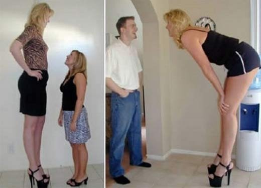 Очень высокие женщины (7 фото + текст)