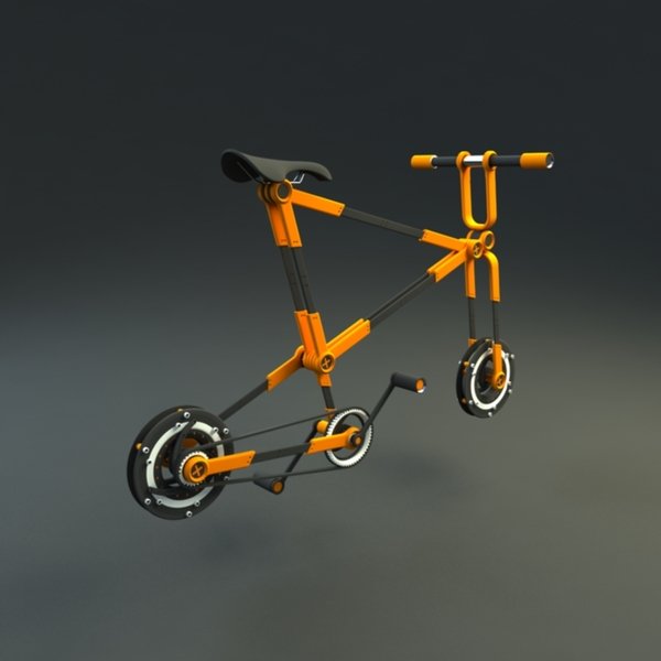 Концепт складного велосипеда (12 фото)