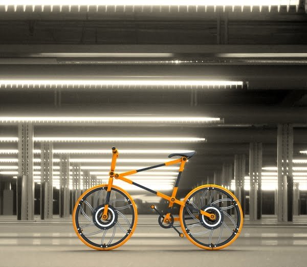 Концепт складного велосипеда (12 фото)