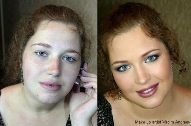 Чудеса макияжа (10 фото)