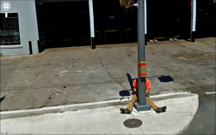 Любопытные снимки из Google Street View (14 фото)