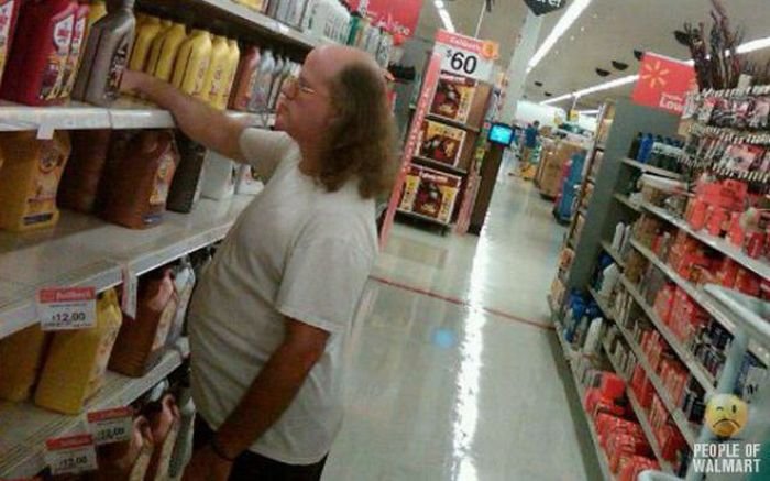 Смешные люди в супермаркетах Wallmart (94 фото)
