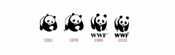 История логотипов (25 фото)