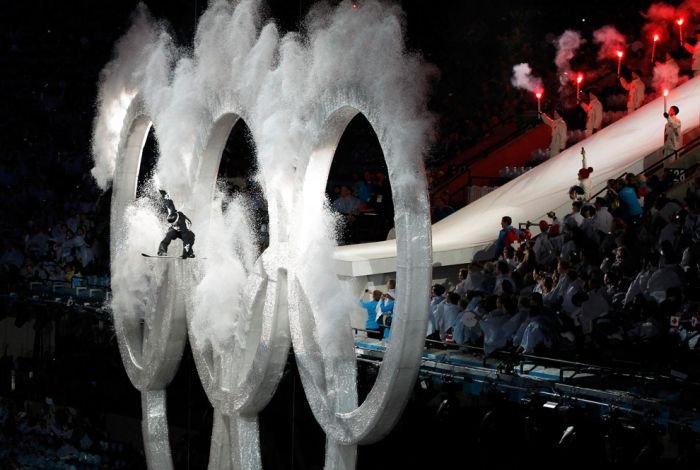 Открытие Олимпиады в Ванкувере (30 фото)