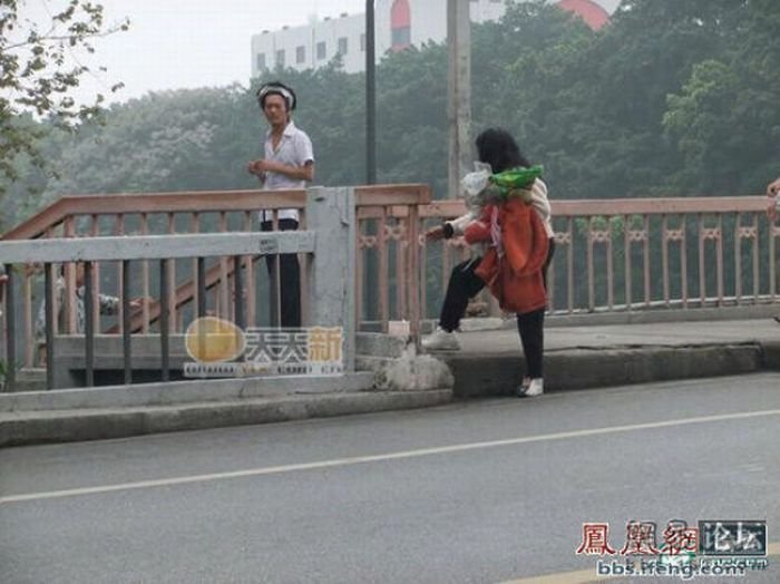 Попрошайки в Китае (12 фото)