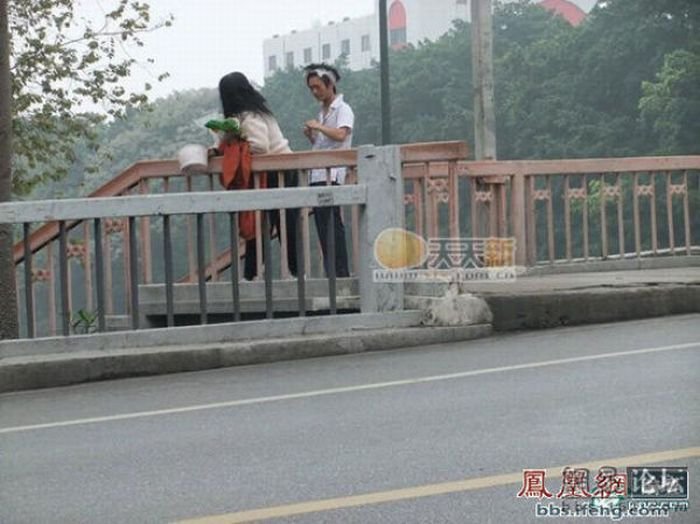 Попрошайки в Китае (12 фото)