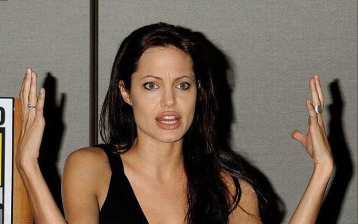 Эмоции Анджелины Джоли (56 фото)