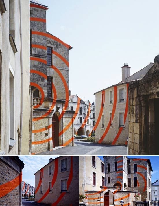Иллюзии на зданиях (14 фото)