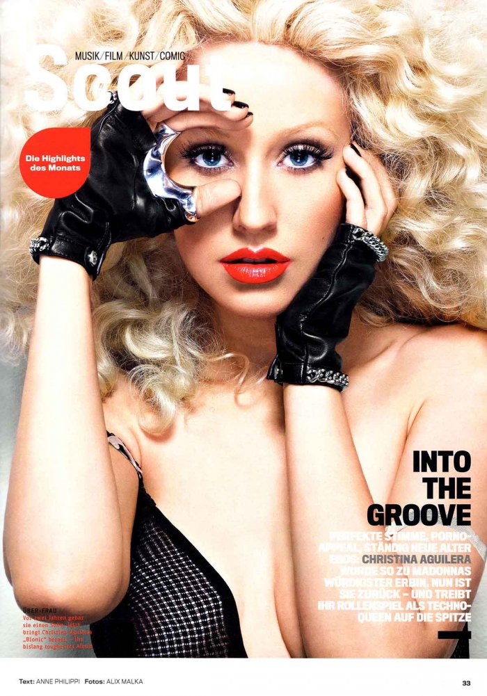 Christina Aguilera для немецкого GQ (6 фото)
