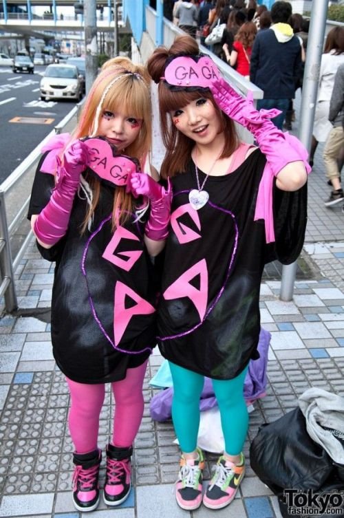 Японские фанатки Леди Гаги (79 фото)