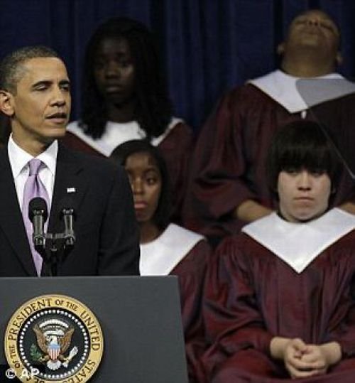 От Обамы клонит в сон (7 фото)