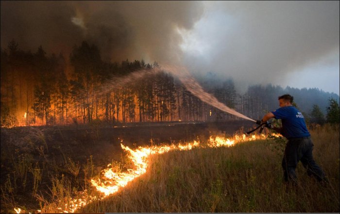 Российские пожары (35 фото)