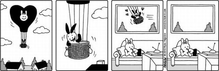 Комиксы про кролика (45 фото)