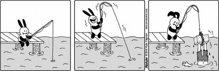 Комиксы про кролика (45 фото)