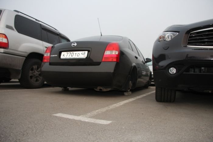 Платная парковка в Домодедово (10 фото)