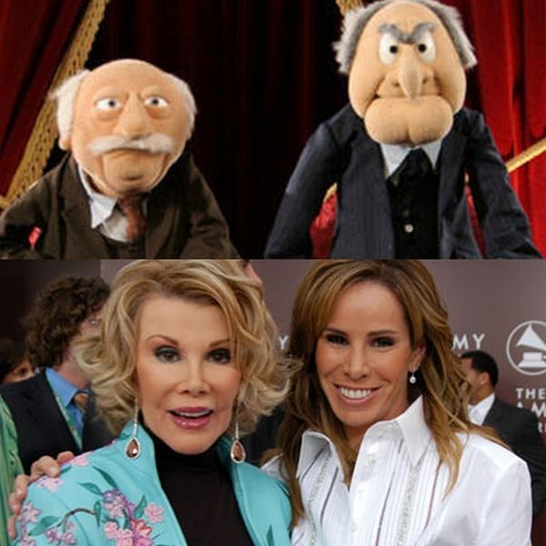 Куклы из Muppet Show и их двойники (30 фото)