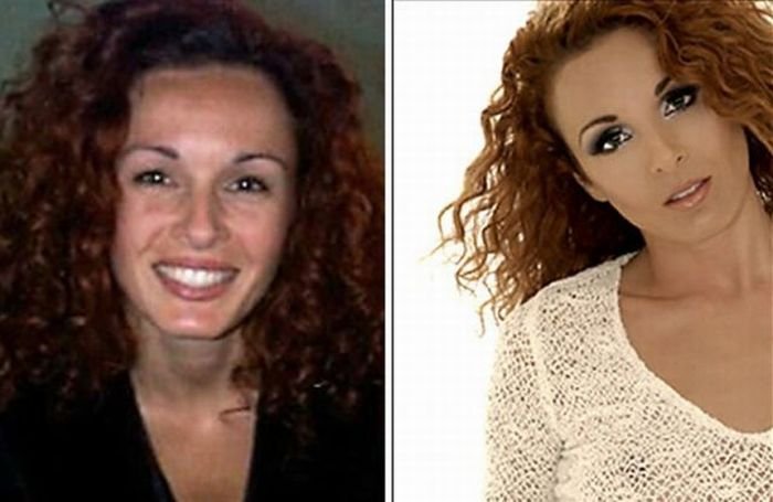 До и после макияжа (29 фото)