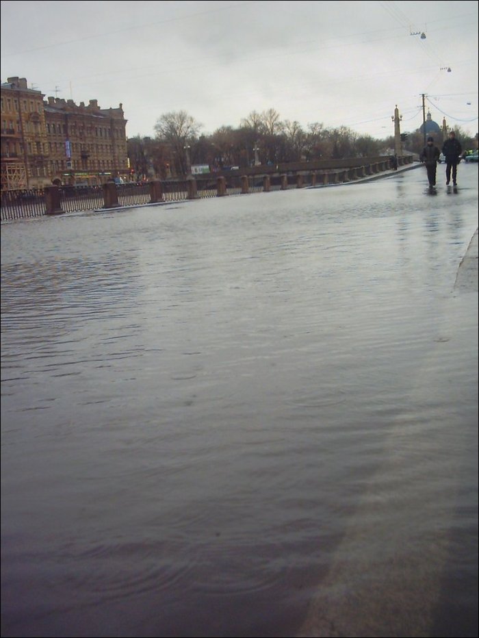 Наводнение в Санкт-Петербурге (5 фото)