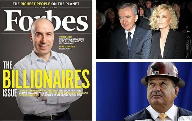 Самые богатые люди в мире за 2011 год (11 фото)