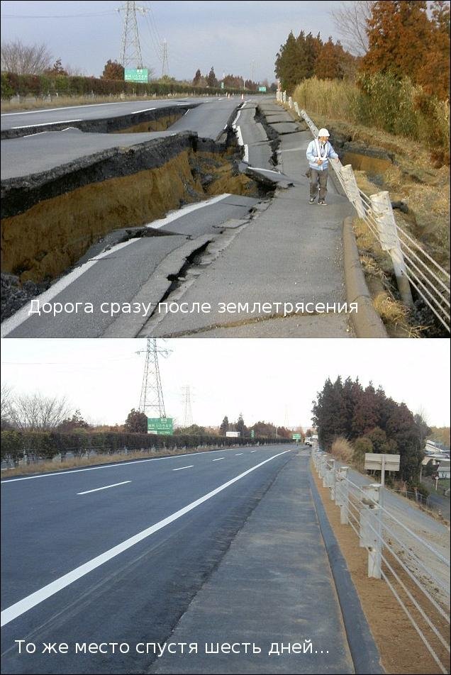Как восстанавливают Японию (3 фото)