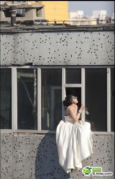 Спасение невесты в Китае (16 фото)