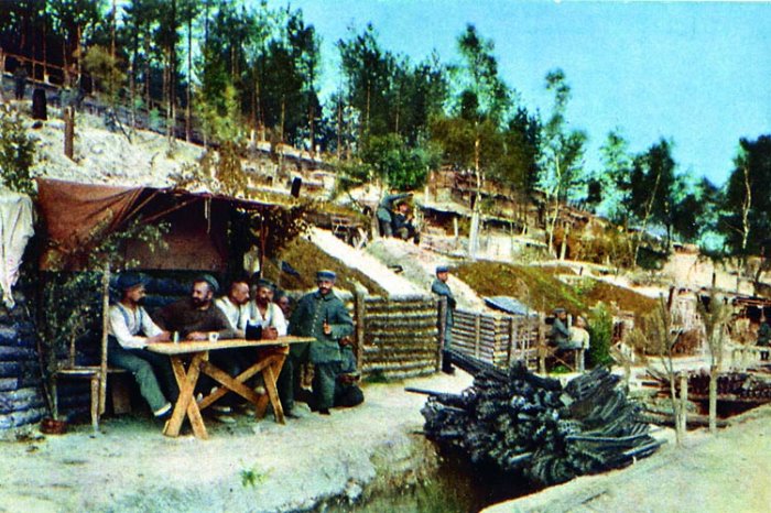 Цветные фотографии Первой Мировой Войны (20 фото)