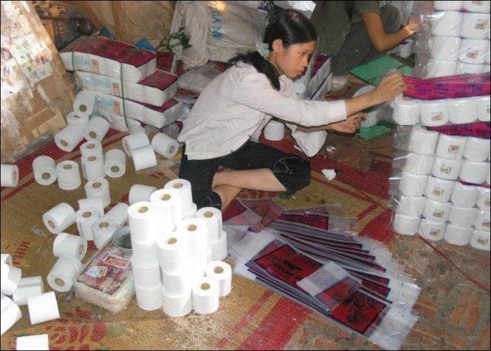 Производство туалетной бумаги (24 фото)
