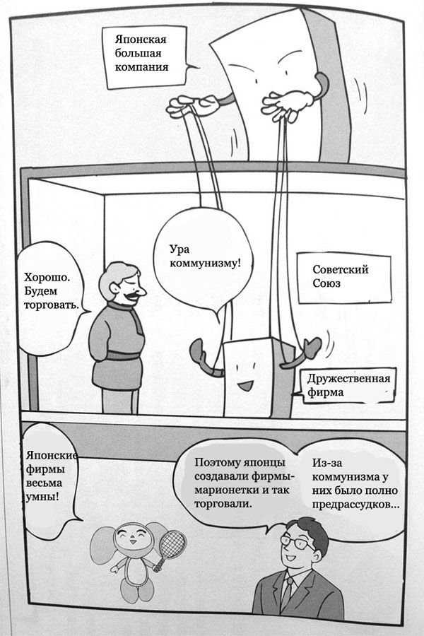 Японский комикс о России (16 фото)