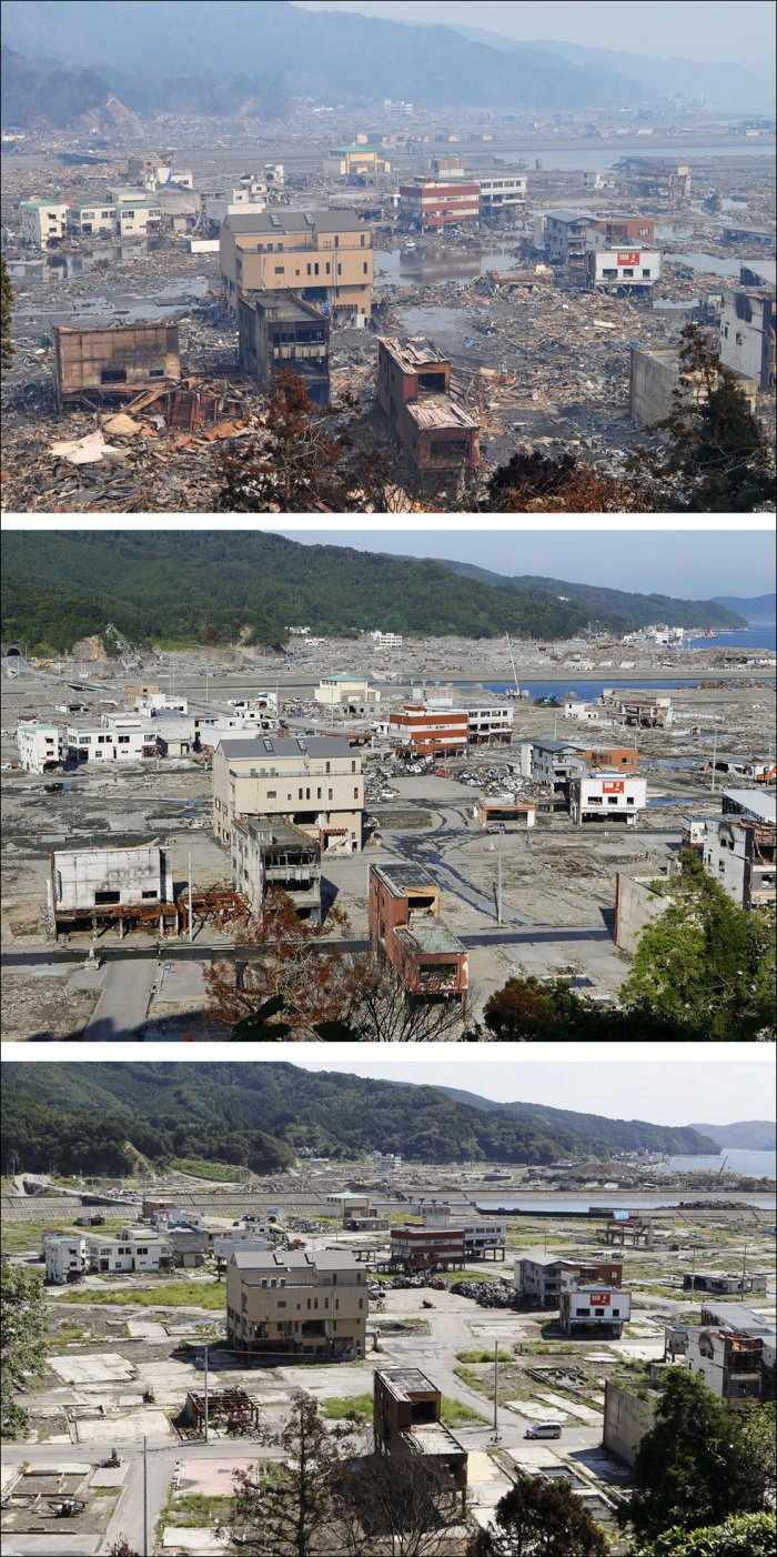 Япония после цунами (15 фото)