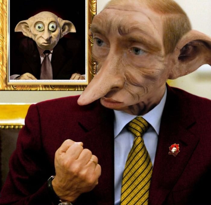 Фотожабы на Путина (21 фото)