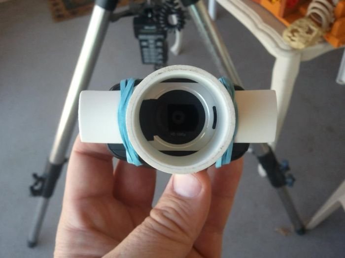 Вебкамера и телескоп (7 фото)